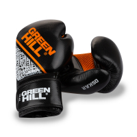 Боксерские перчатки OSKAR Green Hill, цвет чёрно-оранжевый